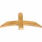 Ekena Millwork Bellingham Rough Sawn Timber Gable Bracket, Western Red Cedar, 36"W x 18"H x 2"D x 4"F, 12/12 Pitch GBW036X18X0204BEL00RWR - alternate 4